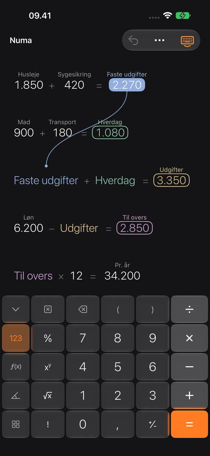 Kæd dine resultater sammen