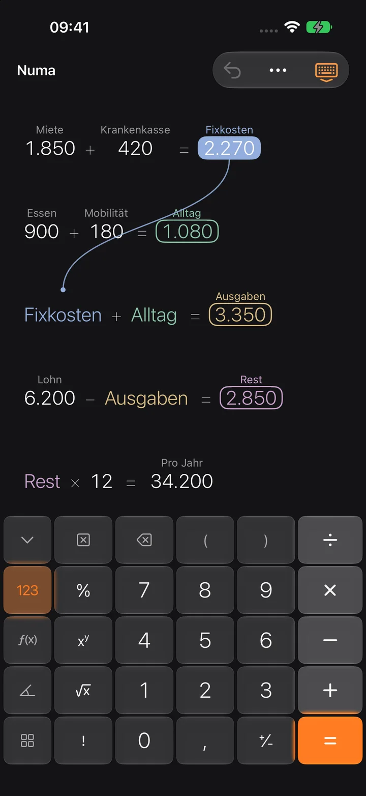 Ergebnisse verknüpfen