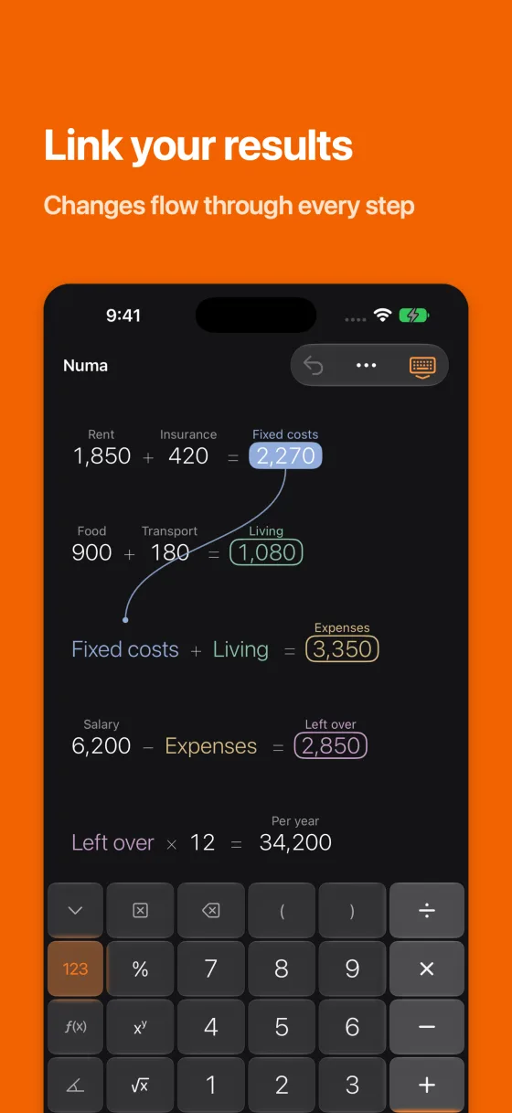 Link your results: Changes flow through every step