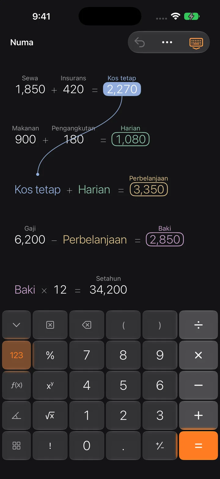 Pautkan hasil