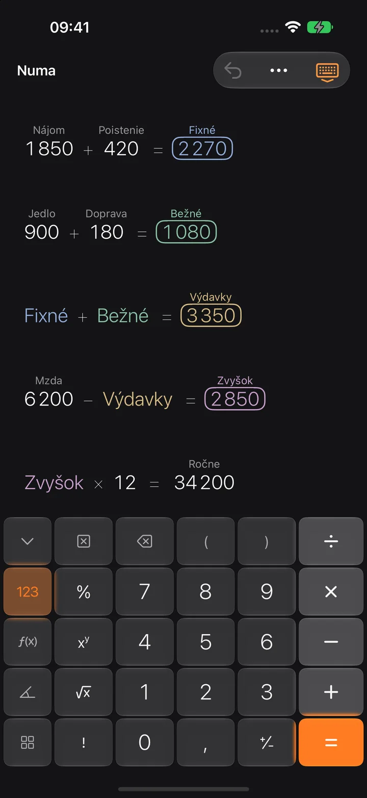 Počítať s názvami