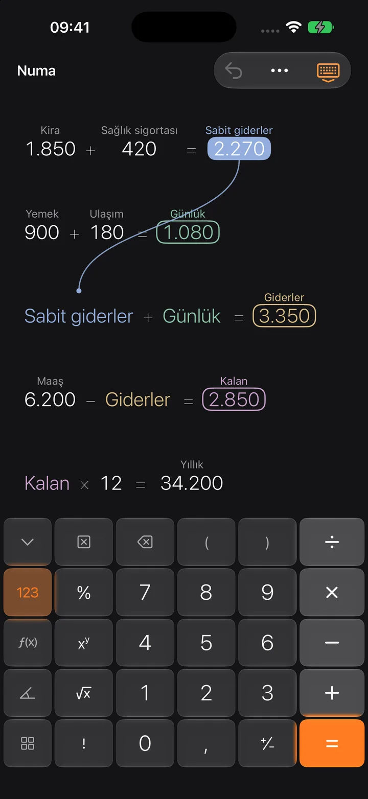 Sonuçları bağla